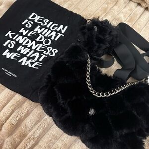 BRAND NEW Kurt Geiger London Faux Fur Multi Crossbody